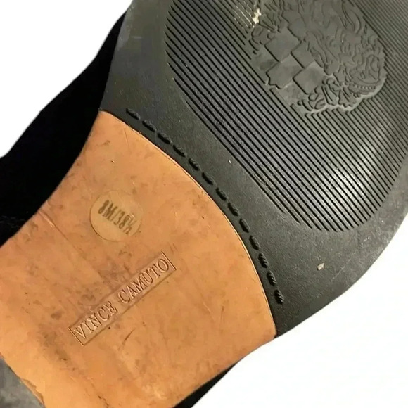 VINCE CAMUTO Kochelda Over the Knee Boot Black Suede Size 8 - Picture 9 of 11